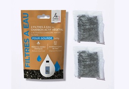 Charbons nomades compostables pour gourdes - lot de 2