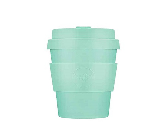 Tasse à café en bambou 250 ml coloris bleu turquoise