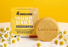 Shampooing solide Lamazuna pour cheveux blonds