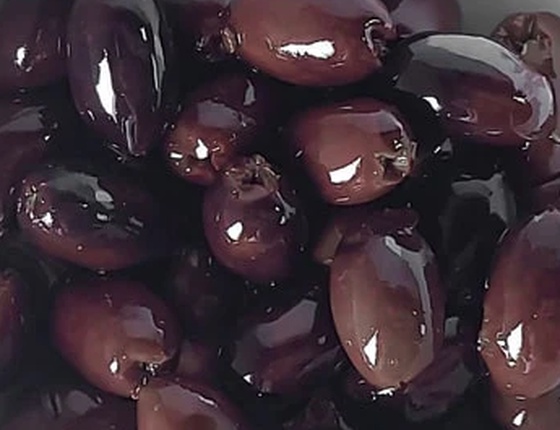 Olives noires de Kalamata dénoyautées bio