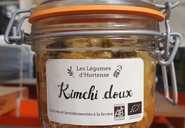 Kimchi doux bio & local