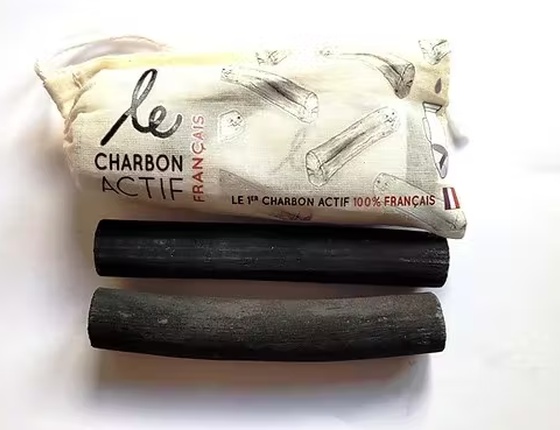 Lot de 2 charbons actifs français