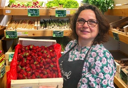 Fraises à confitures bio & locales