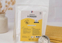 Dentifrice à croquer bio au citron - en vrac