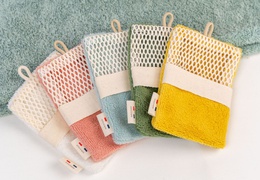 Gant sauve-savon 2 en 1