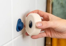 Porte-savon aimanté version adhésif