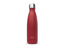 Bouteille inox 500 ml isotherme granite rouge