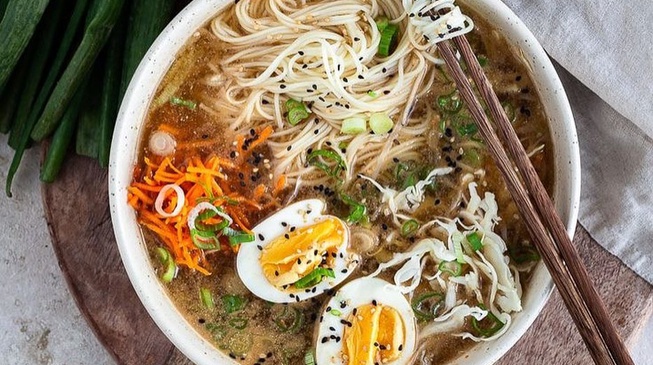 Ramen végétarien bio