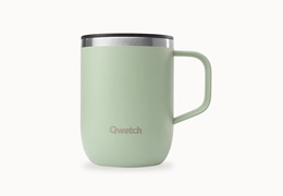 Mug isotherme Qwetch 350ml - vert tilleul