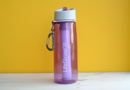 Gourde filtrante LifeStraw violette