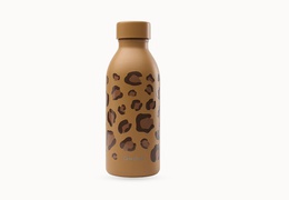 Bouteille isotherme Icon Qwetch 500 ml - léopard camel