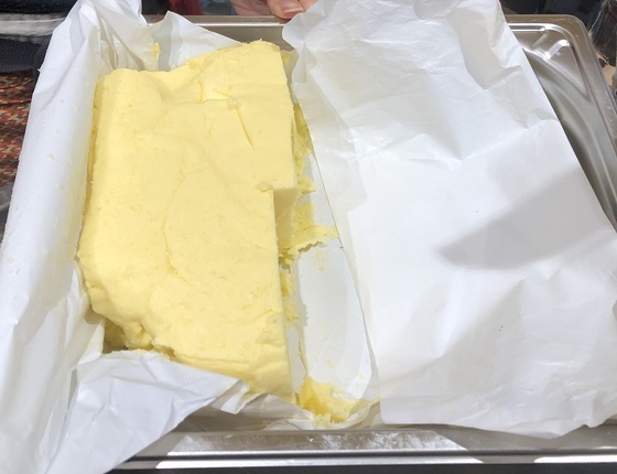Beurre de baratte doux bio & local