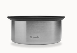 Boîte repas micro-ondes Qwetch 900ml inox