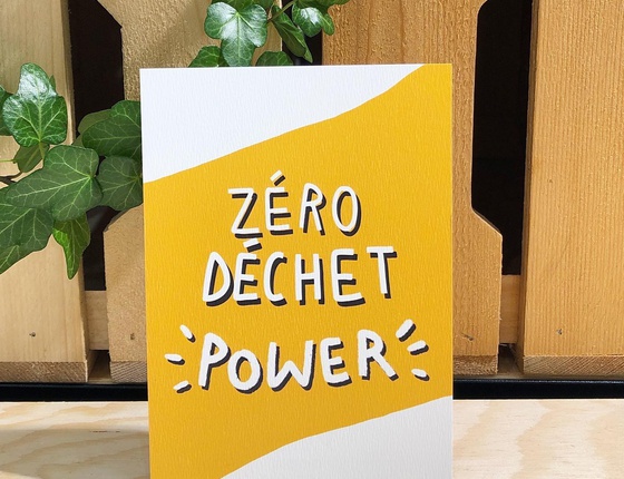 Carte Zéro Déchet Power Ô Bocal