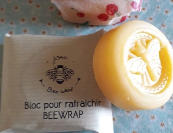 Bloc de cire prêt à l'emploi pour emballage - bee's wrap