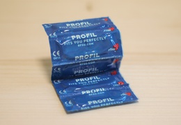 Lot de 5 préservatifs en latex naturel