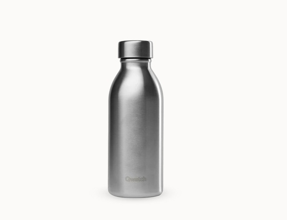 Bouteille isotherme Icon Qwetch 500ml inox recyclé