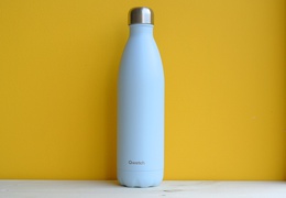 Bouteille inox 750 ml isotherme bleu pastel