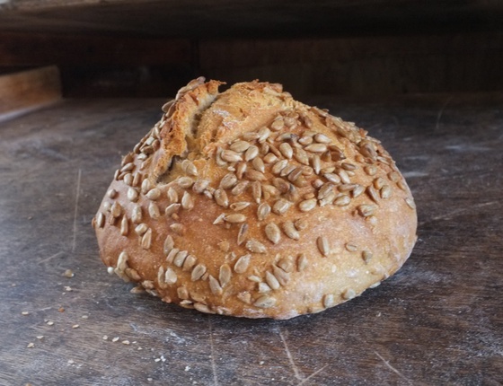 Pain aux graines de tournesol bio & local 500g