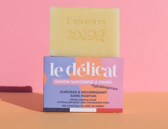 Savon surgras bio sans parfum pour bébé