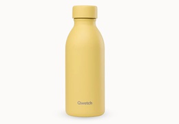 Bouteille isotherme Icon Qwetch 500 ml - jaune citron