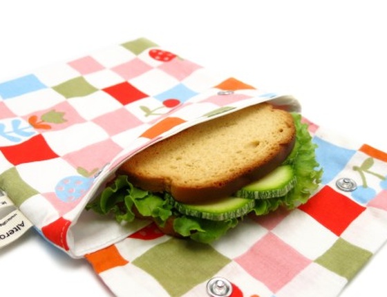 Pochette à sandwich - carreaux