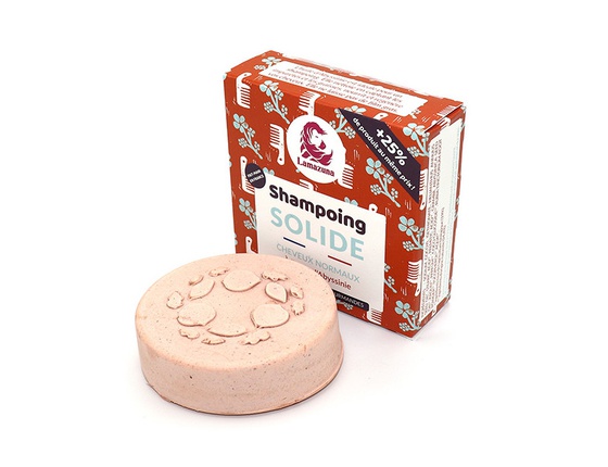 Shampooing solide Lamazuna pour cheveux normaux sans huile essentielle