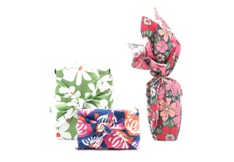 Furoshiki (emballage cadeaux réutilisable en tissu) - taille S