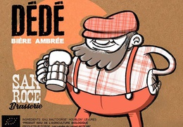 Bière Brasserie San Roce "ambrée" 75cl bio & locale