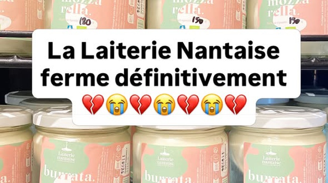 Fermeture définitive de la Laiterie Nantaise le 12/09/2026 !