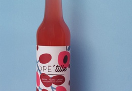 Boisson Opé'tille bio Raisin, Pêche de vigne & Cassis 33cl