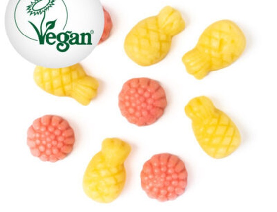 Bonbons aux fruits Fruities bio vegan