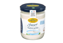 Yaourt nature entier bio & local - 400g