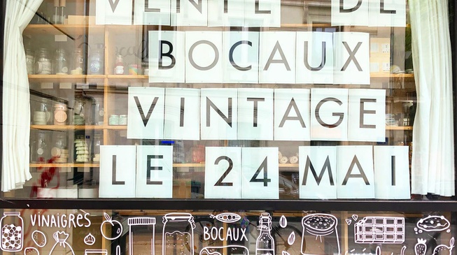 Grande vente de bocaux vintage le samedi 24 mai 2025
