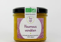 Tartinade bio & locale 100% végétale "Houmous Vendéen"