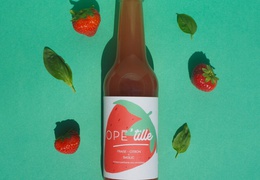 Boisson Opé'tille bio fraise & basilic 33cl