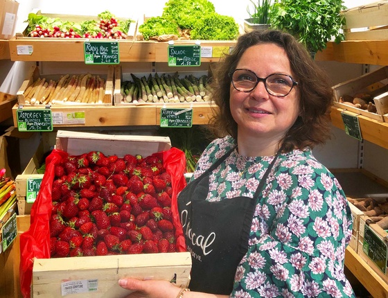 Fraises à confitures bio & locales