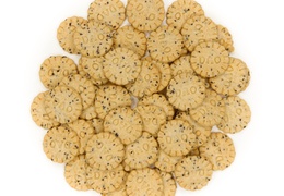 Biscuits apéro bio au Parmesan AOP & graines de chia