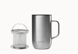 Mug tisanière isotherme Qwetch 470ml inox