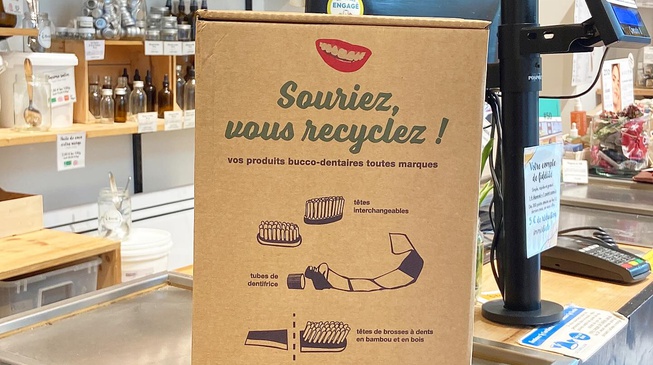 Journée de la Terre 2026 : recyclage des déchets bucco dentaires dans notre magasin bio