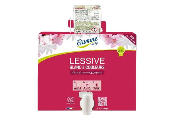 Lessive à la fleur de cerisier & au jasmin bio
