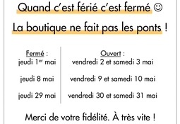 Le mois de mai 2025