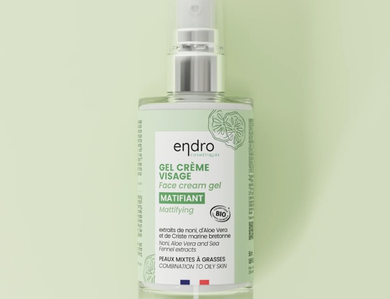 Crème visage matifiante Endro