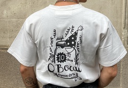 Tee shirt collab' Ô Bocal & La Fabrique d'Arakné - taille S/M