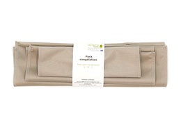 Sac congélation - lot de 3 beige
