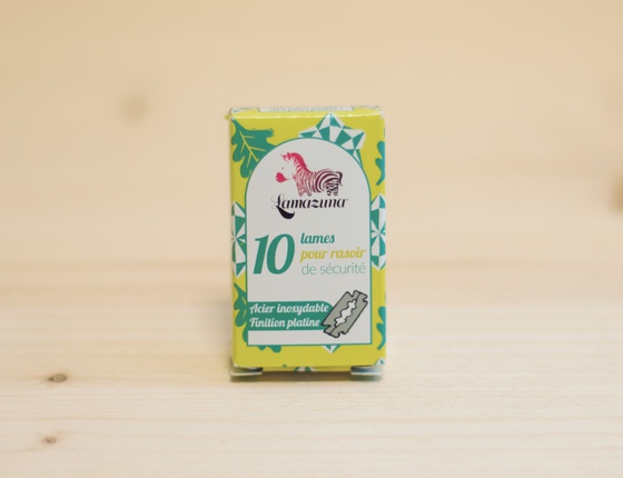 Lot de 10 lames de rasoir Lamazuna