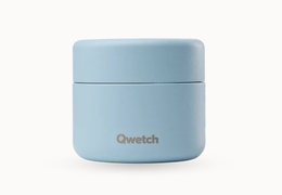 Mini boîte inox Qwetch routine box - bleu pastel